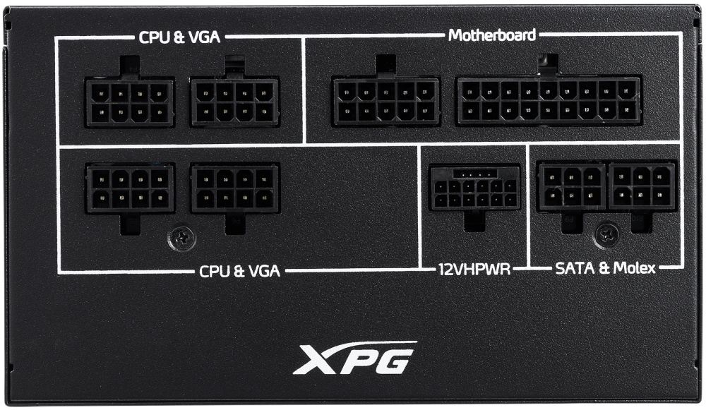 XPG CORE REACTOR II 850W 80+ Gold (COREREACTORII850G-BKCEU)