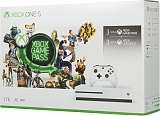 Microsoft Xbox One S 1Tb 3M Game Pass + 3M Live (234-00357)