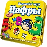 Mack&Zack Настольная игра "Играй и учись. Цифры", магнитная